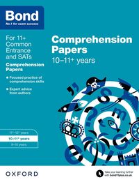 bokomslag Bond 11+: English: Comprehension Papers: Ready for the 2025 exam (for GL Assessment & other 11 plus exams)