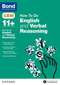 bokomslag Bond 11+: CEM How To Do: English and Verbal Reasoning (for Cambridge Select Insight)