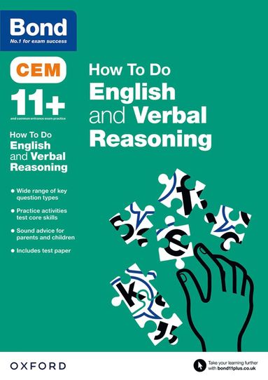 bokomslag Bond 11+: CEM How To Do: English and Verbal Reasoning (for Cambridge Select Insight)