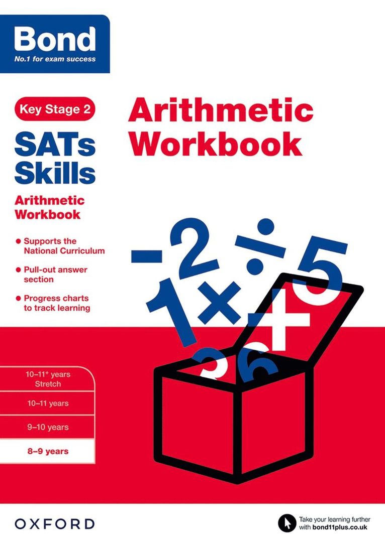 Sarah Lindsay, Bond SATs Skills, Bond 11+ - Bond SATs Skills: Arithmetic Workbook, Häftad