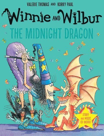 bokomslag Winnie and Wilbur: The Midnight Dragon with audio CD