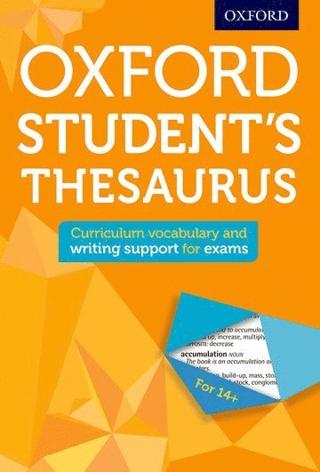 bokomslag Oxford Student's Thesaurus