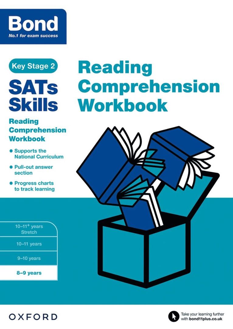 Michellejoy Hughes, Bond 11+, Bond 11 - Bond SATs Skills: Reading Comprehension Workbook 8-9 Years, Häftad