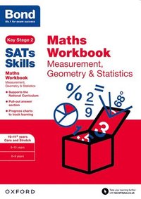 bokomslag Bond SATs Skills: Maths Workbook: Measurement, Geometry & Statistics 10-11 Years