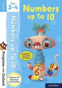 bokomslag Progress with Oxford: Progress with Oxford: Numbers Age 3-4 - Prepare for School with Essential Maths Skills