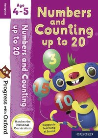 bokomslag Progress with Oxford: Numbers and Counting up to 20 Age 4-5