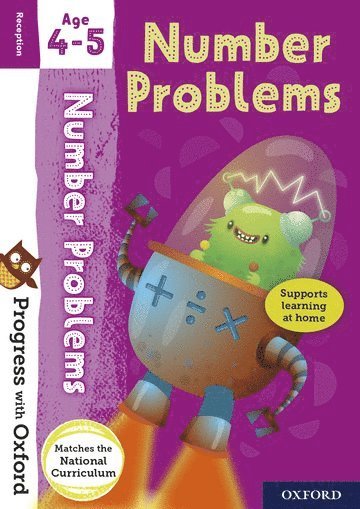 Progress with Oxford: Progress with Oxford: Number Problems Age 4-5 - Practise for School with Essential Maths Skills 1