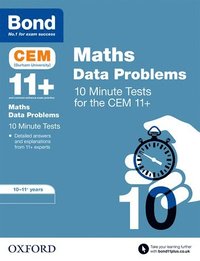bokomslag Bond 11+: CEM Maths Data 10 Minute Tests: Ready for the 2024 exam