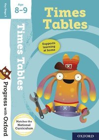 bokomslag Progress with Oxford:: Times Tables Age 8-9