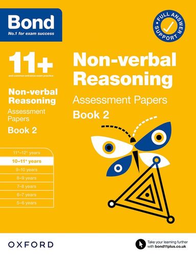 bokomslag Bond 11+ Non-verbal Reasoning Assessment Papers 10-11 Years Book 2 (for GL Assessment & other 11 plus exams)