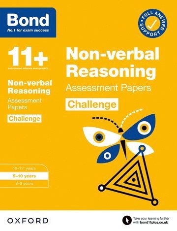 Bond 11+: Bond 11+ NVR Challenge Assessment Papers 9-10 years 1
