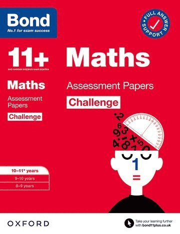 bokomslag Bond 11+: Bond 11+ Maths Challenge Assessment Papers 10-11 years: Ready for the 2025 exam