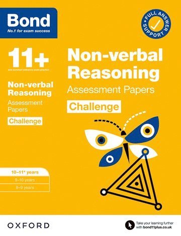 bokomslag Bond 11+: Bond 11+ Non-verbal Reasoning Challenge Assessment Papers 10-11 years: Ready for the 2025 exam