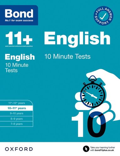 bokomslag Bond 11+: 10 Minute Tests English 10-11 years: For 11+ GL assessment and Entrance Exams