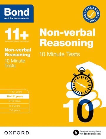 Alison Primrose, Bond 11+, Bond 11 - Bond 11+ 10 Minute Tests Non-verbal Reasoning 10-11 years: For 11+ GL assessment and Entrance Exams, Häftad