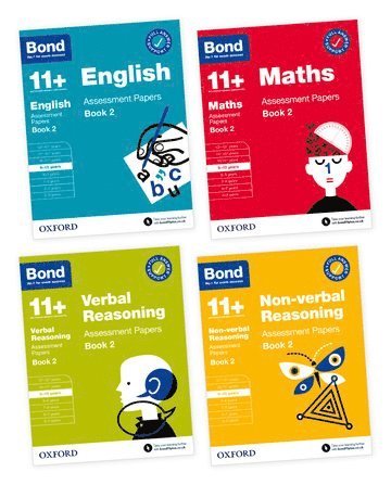 bokomslag Bond 11+: Assessment Papers Book 2: 9-10 Yrs Bundle: English, Maths, Verbal Reasoning, Non-verbal Reasoning (for GL Assessment & other 11 plus exams)