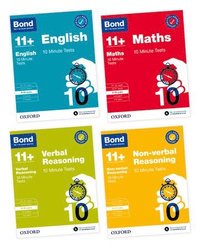 bokomslag Bond 11+: Bond 11+ 10 Minute Tests 9-10 years Bundle (for GL Assessment & other 11 plus exams)