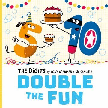 Tony Bradman - The Digits: Double the Fun, Häftad