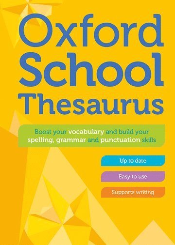 Oxford Dictionaries - Oxford School Thesaurus, Inbunden