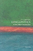 bokomslag Linguistics: A Very Short Introduction