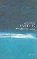 bokomslag Barthes: A Very Short Introduction
