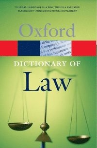 bokomslag A dictionary of law