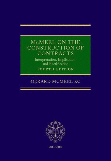 McMeel on the Construction of Contracts