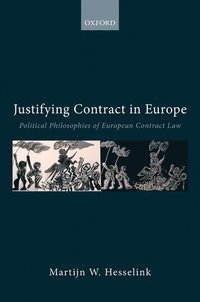 bokomslag Justifying Contract in Europe