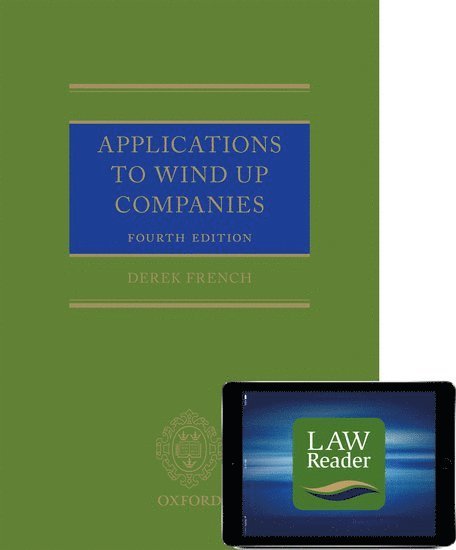 Applications to Wind Up Companies (Book and Digital Pack) 1