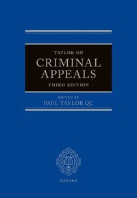 bokomslag Taylor on Criminal Appeals
