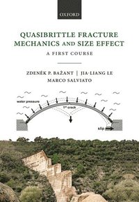 bokomslag Quasibrittle Fracture Mechanics and Size Effect