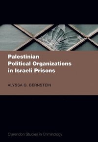 bokomslag Palestinian Political Organizations in Israeli Prisons