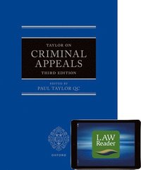 bokomslag Taylor on Criminal Appeals