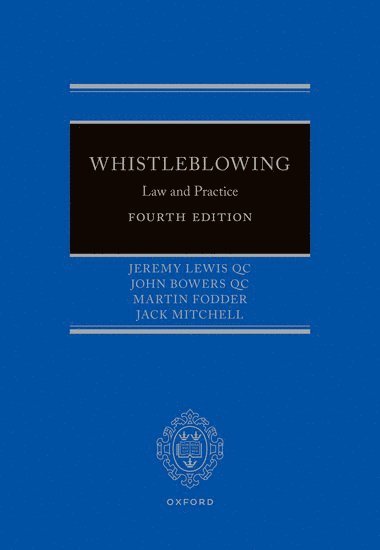 bokomslag Whistleblowing