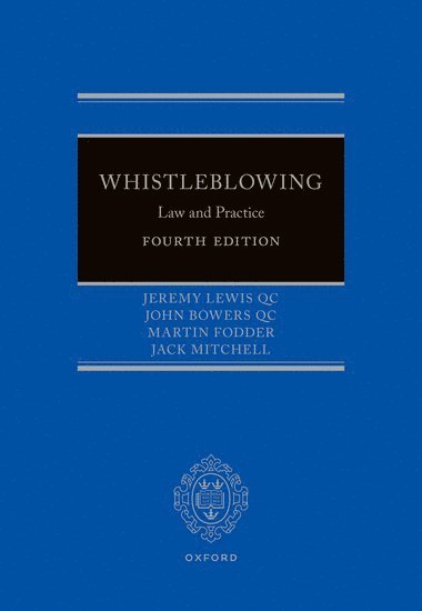 bokomslag Whistleblowing