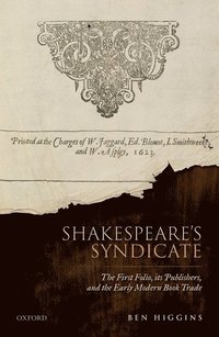 bokomslag Shakespeare's Syndicate