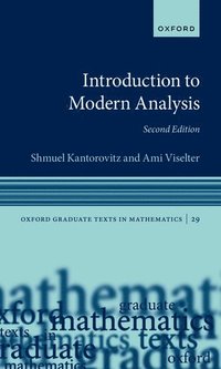 bokomslag Introduction to Modern Analysis