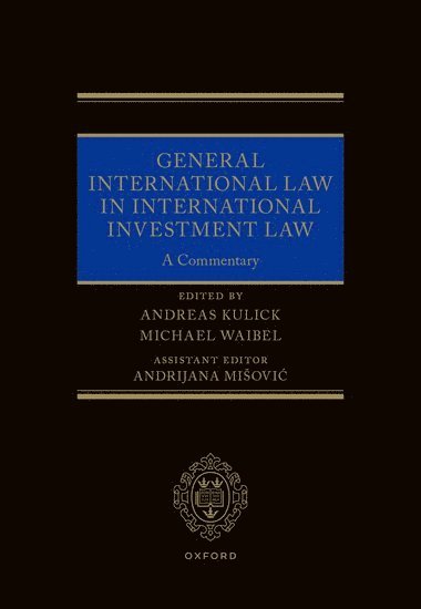 General International Law in International Investment Law 1