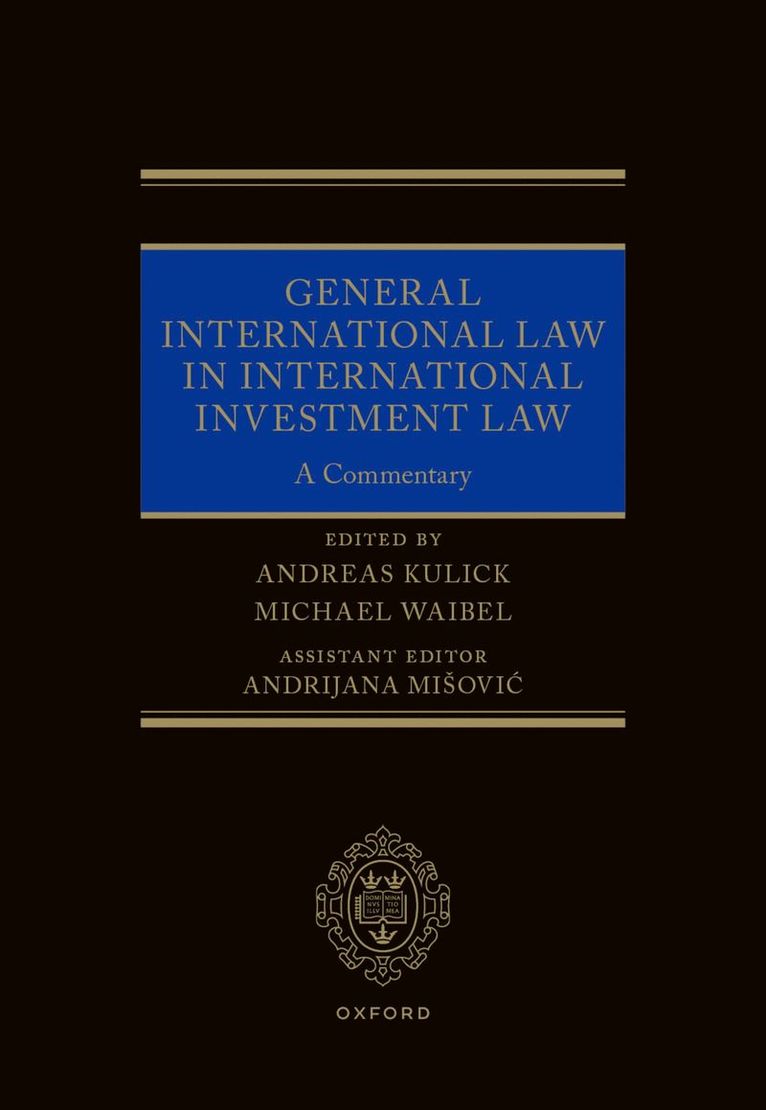 General International Law in International Investment Law 1