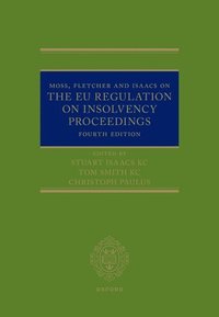 bokomslag Moss, Fletcher and Isaacs on The EU Regulation on Insolvency Proceedings