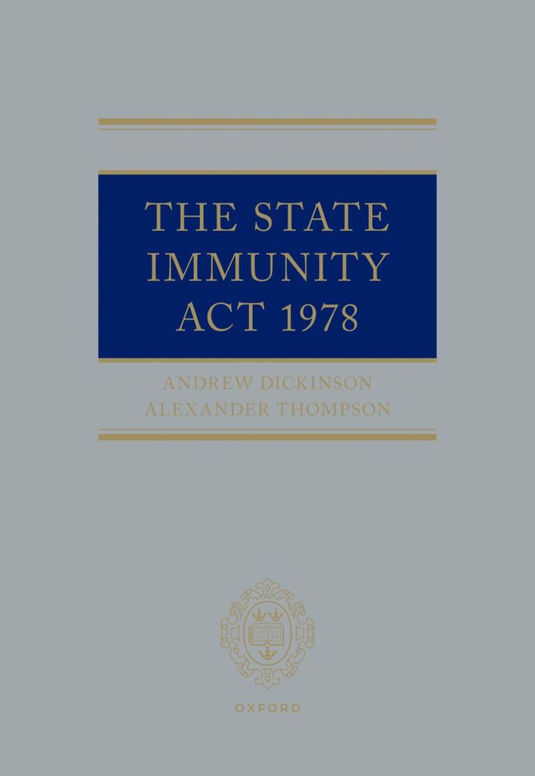 State Immunity Act 1978 1