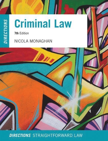 Nicola Monaghan, University of Worcester) Monaghan, Nicola (Principal Lecturer in Law - Criminal Law Directions, Häftad