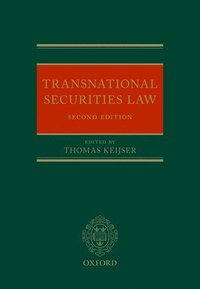 bokomslag Transnational Securities Law