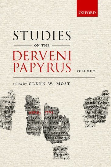 Studies on the Derveni Papyrus, volume II 1