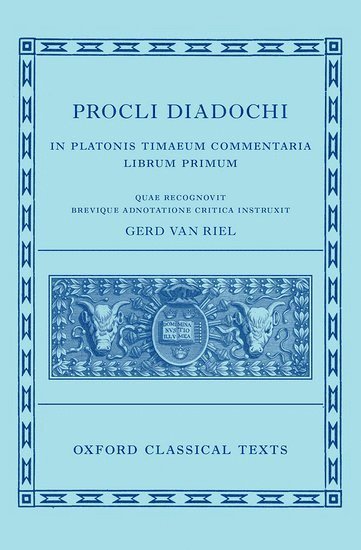 bokomslag Proclus: Commentary on Timaeus, Book 1 Procli Diadochi ((Procli Diadochi, In Platonis Timaeum Commentaria Librum Primum)