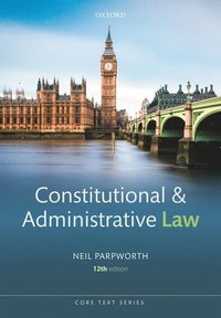 bokomslag Constitutional and Administrative Law