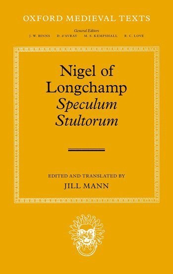 bokomslag Nigel of Longchamp, Speculum Stultorum