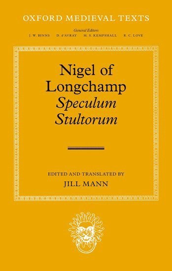 bokomslag Nigel of Longchamp, Speculum Stultorum