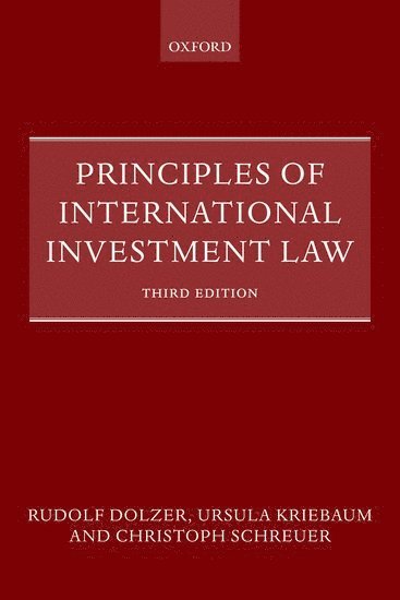 bokomslag Principles of International Investment Law