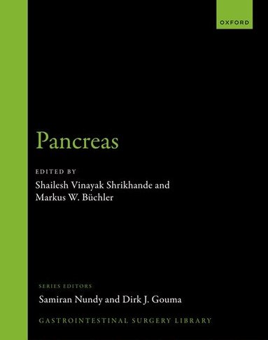 Shailesh V. Shrikhande, Markus W. BÃ¼chler - Pancreas, Inbunden